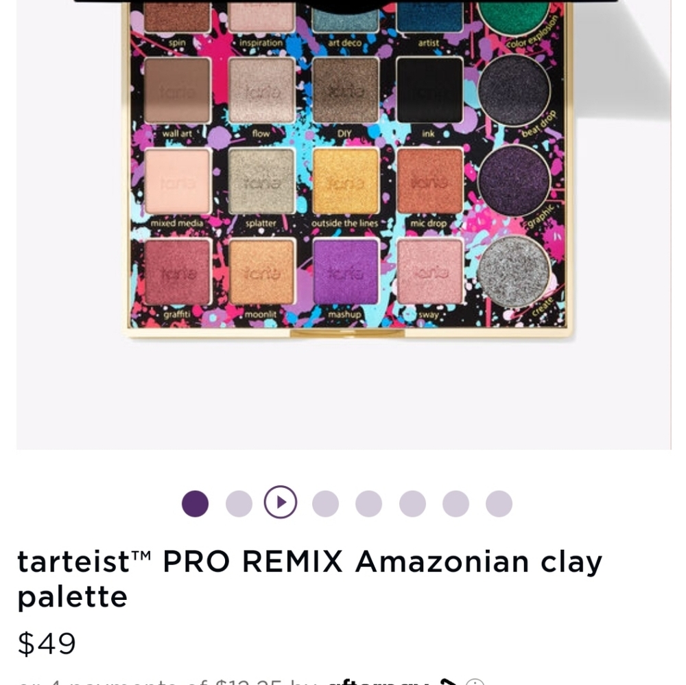 Tarteist pro palette